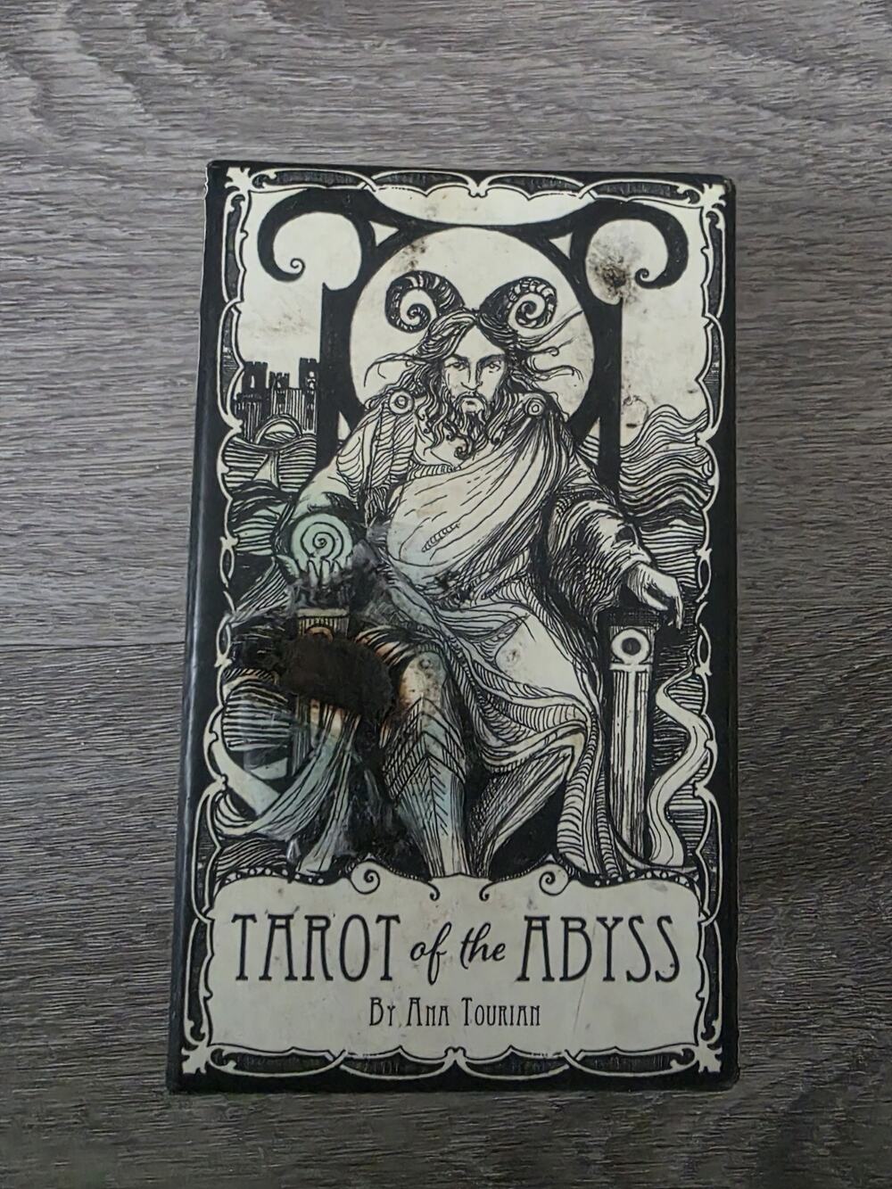 Tarot of the Abyss – Complete Deck 79 cards title/info card and guidebook